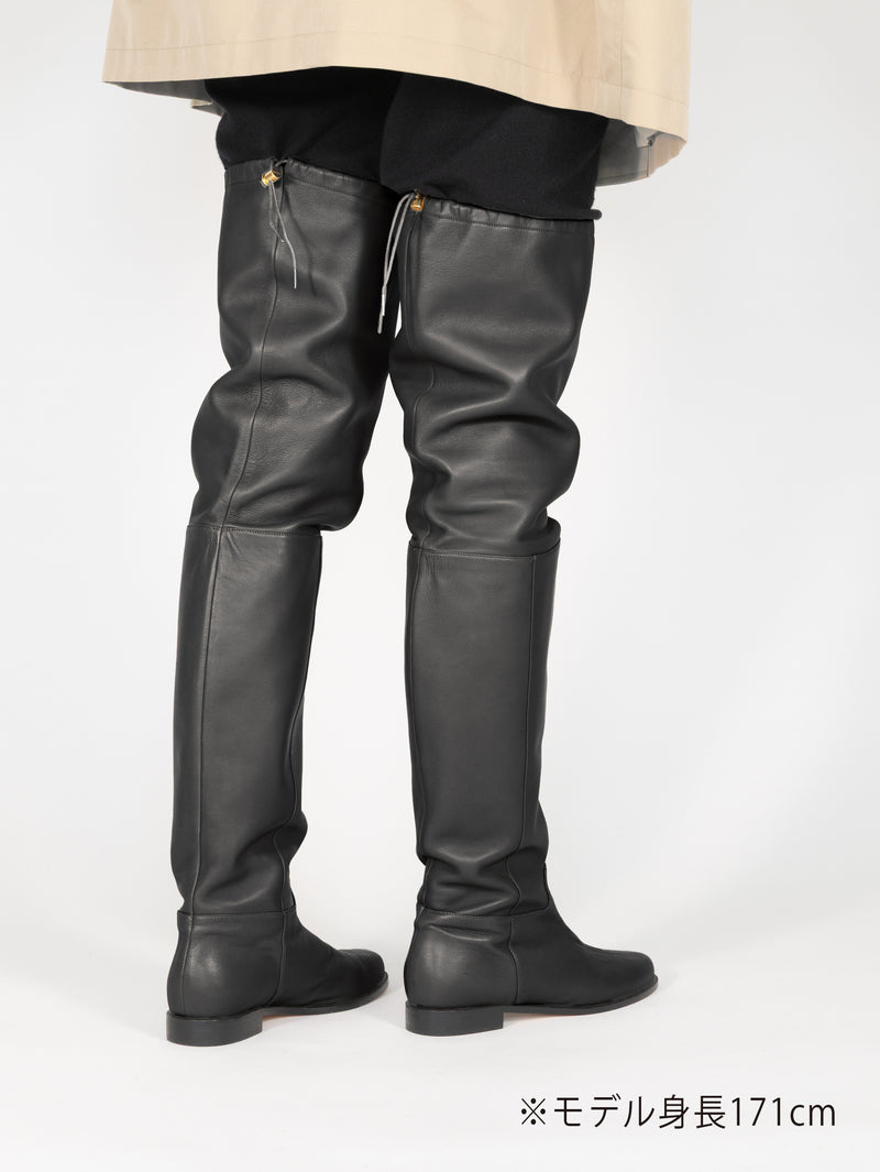 サイハイブーツ 6725/LUKE/BLACK