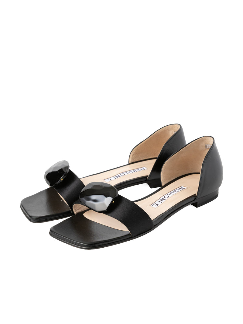 予約】ストーンフラットサンダル 7604/GLAM – nebulonie