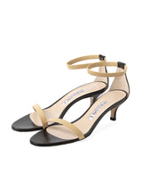 【予約】アンクルゴムストラップサンダル 6408/551/DK BROWN