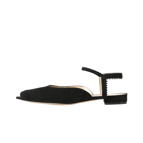 予約】アンクルストラップオープントゥサンダル 7624/PINK/BLACK