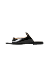 【予約】パテントフラットストラップサンダル 7625/MISS