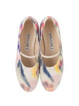 【予約】プリントメリージェーンフラットシューズ 7610T/512