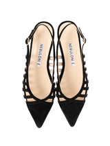 【予約】カットワークバックストラップサンダル 7615/MINA