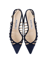 【予約】カットワークバックストラップサンダル 7614/OLGA