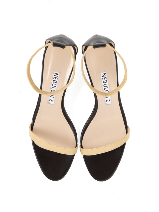 MARTA アンクルゴムストラップサンダル 6408/551/DK BROWN