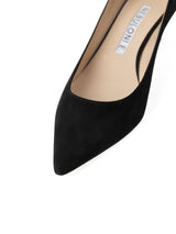 【予約】スエードプレーンパンプス 6025/OLGA/BLACK