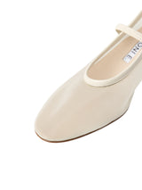 【予約】メッシュアーモンドトゥパンプス 7623/IRIS/WHITE