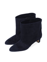 スエードショートブーツ 6923/BASS/NAVY