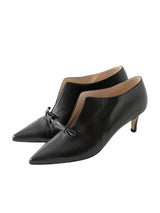 リボンスリットブーティ 7701/AGU/BLACK