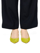 キトゥンヒールパンプス 6911/ROCK/SMOKY YELLOW