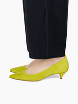 キトゥンヒールパンプス 6911/ROCK/SMOKY YELLOW