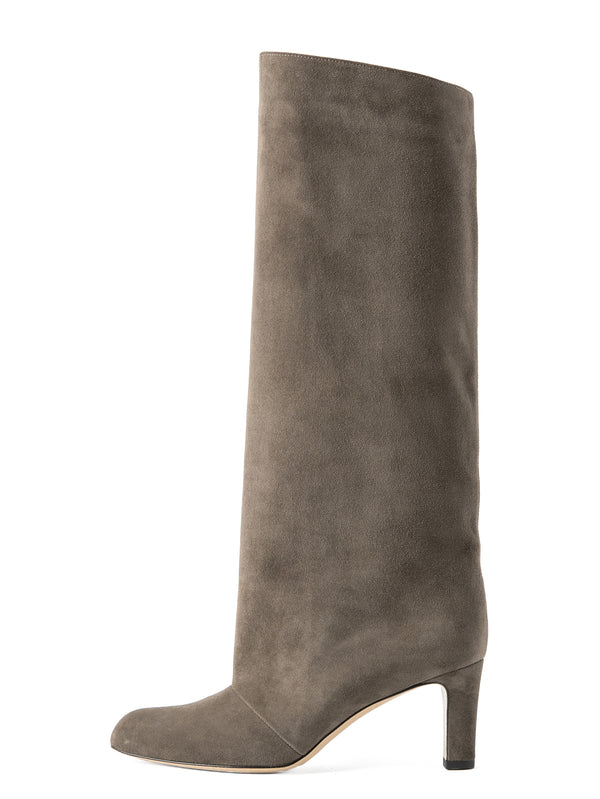 スウェードロングブーツ 5919/BOOT/SUEDE/GREY
