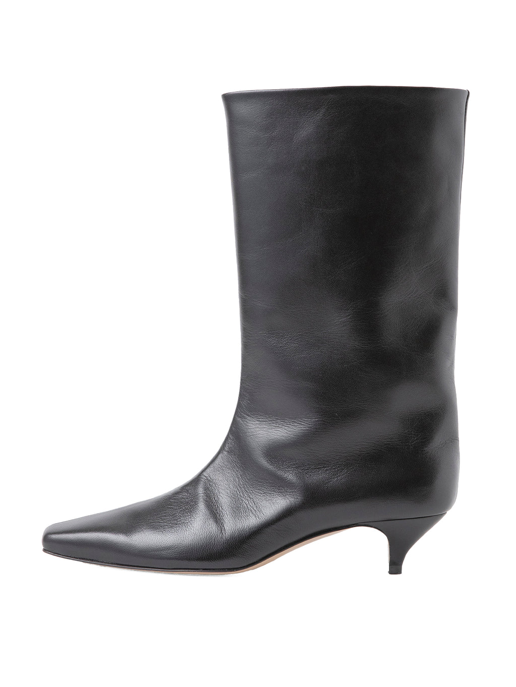 スクエアトゥーミドルブーツ 7321/EMA/BLACK – nebulonie