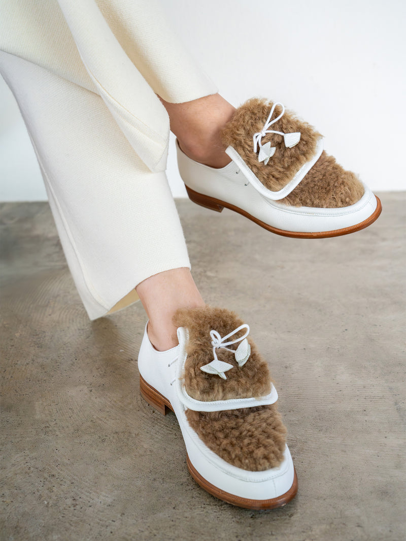 リアルムートンチロリアンシューズ 7520/LUKE/BLACK