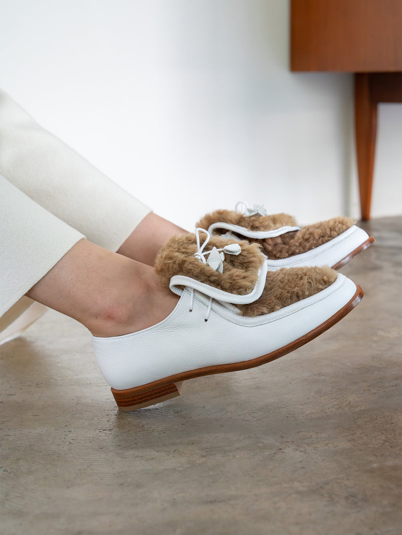 リアルムートンチロリアンシューズ 7520/LUKE/BLACK