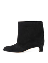 スエードショートブーツ 6923/BASS/BLACK