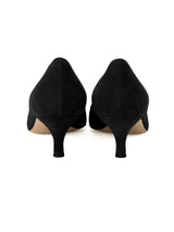 【予約】スエードプレーンパンプス 6200/AGU/BLACK