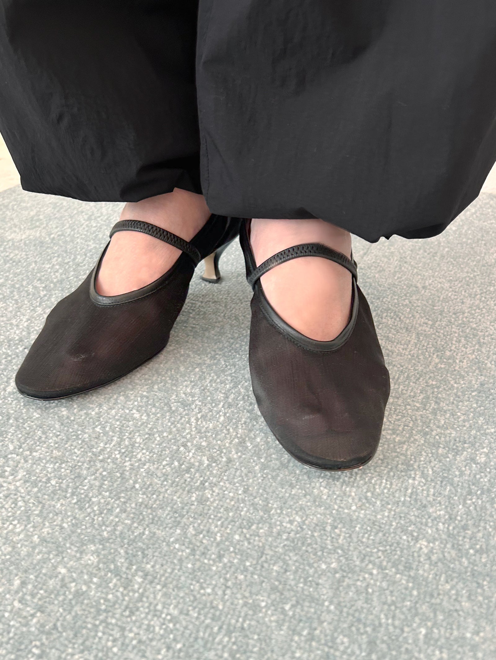 メッシュアーモンドトゥパンプス 7623/IRIS/BLACK – NEBULONI E.