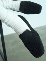 Lace ローファー 7315/FLAT/BLACK