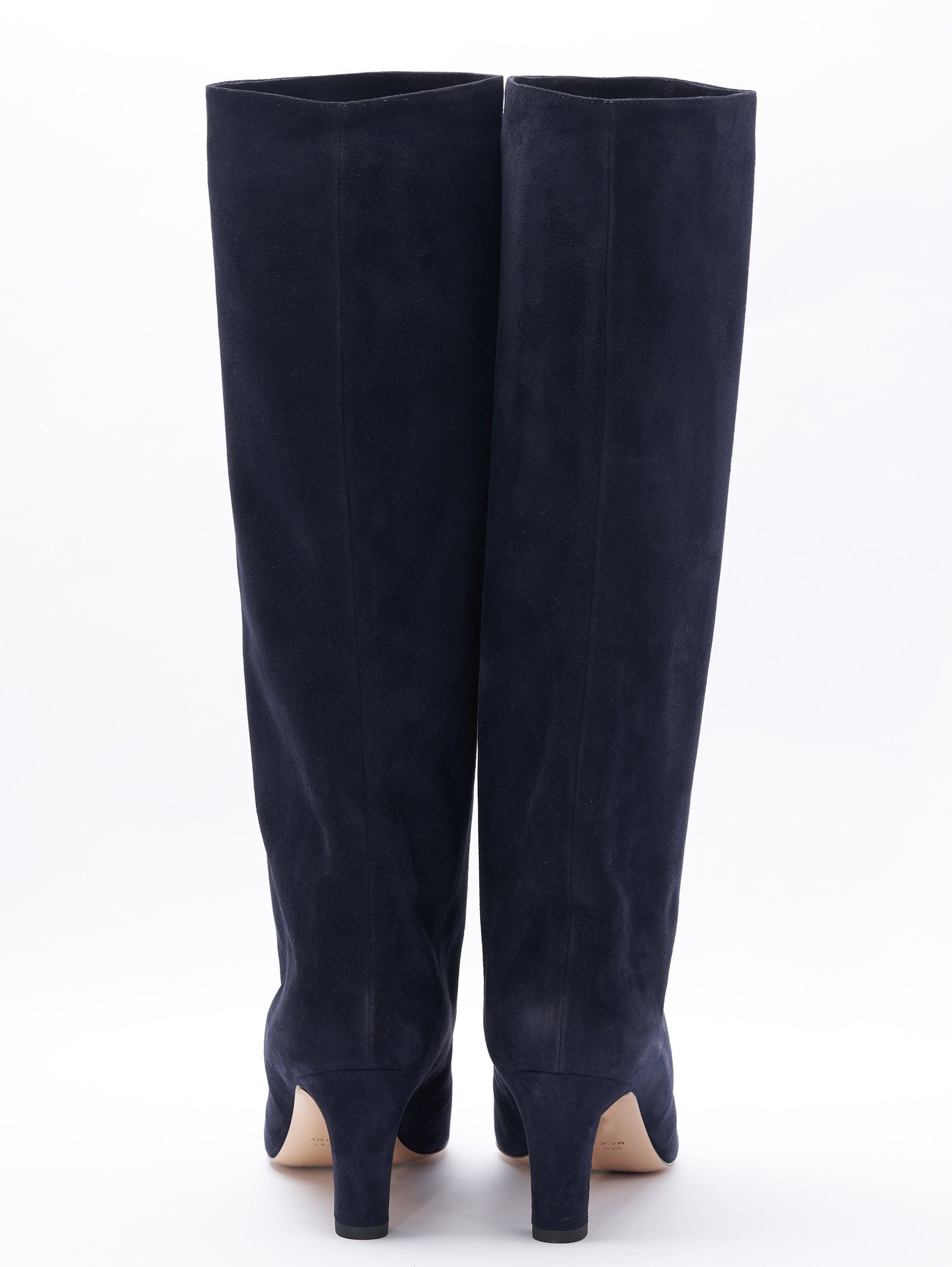 美品NEBULONIE スウェードレザーロングブーツ ネイビー37 ネブローニ スウェードロングブーツ 5919/BOOT/SUEDE/NAVY – nebulonie