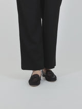 メッシュリボンローファーパンプス 7628/DIDO/BLACK