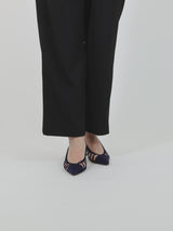 カットワークバックストラップサンダル 7614/OLGA