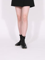 メッシュドッキングバレエシューズ 7518/512/WHITE